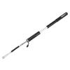 ENLEE Mini Bicycle Tire Pump with Barometer Telescopic Hose for American Valve Presta Value