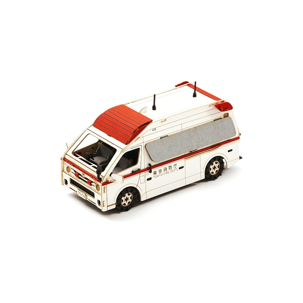 

Aozora Cars Craft Ambulance CC-E3 Toy Vehicle with Realistic Sounds and Lights
