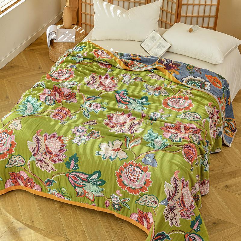 

Four-layer gauze towel quilt, pure cotton double 150*200