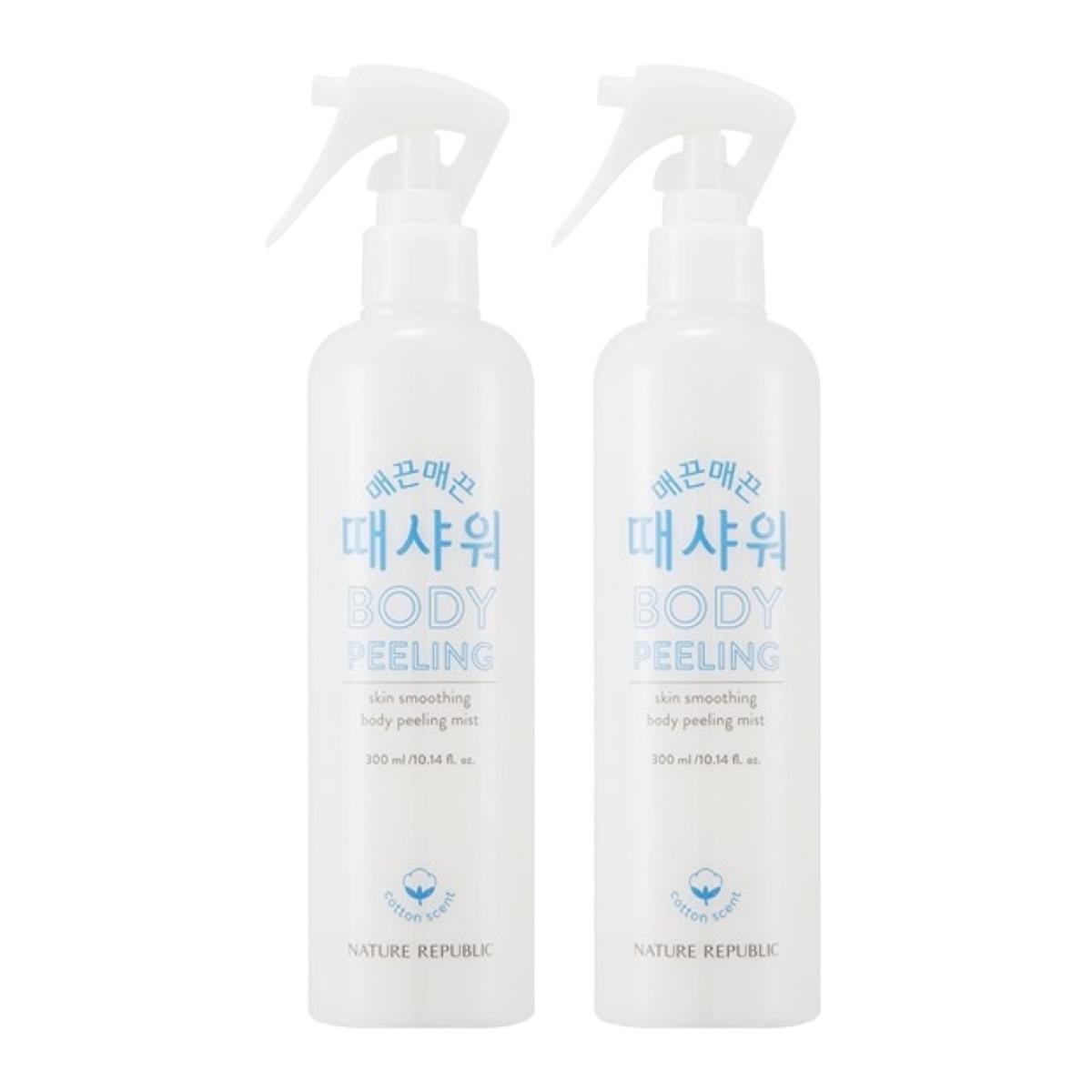 

Nature Republic Smoothing Body Scrub Cotton Exfoliating & Skin Softening Duo Pack 300ml x 2