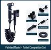 All-Copper Dual-Control Angle Valve & Spray Gun Bathroom Set