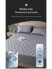 Waterproof Quilted Mattress Protector: Breathable, Dustproof, Incontinence Fitted Sheet Cover.