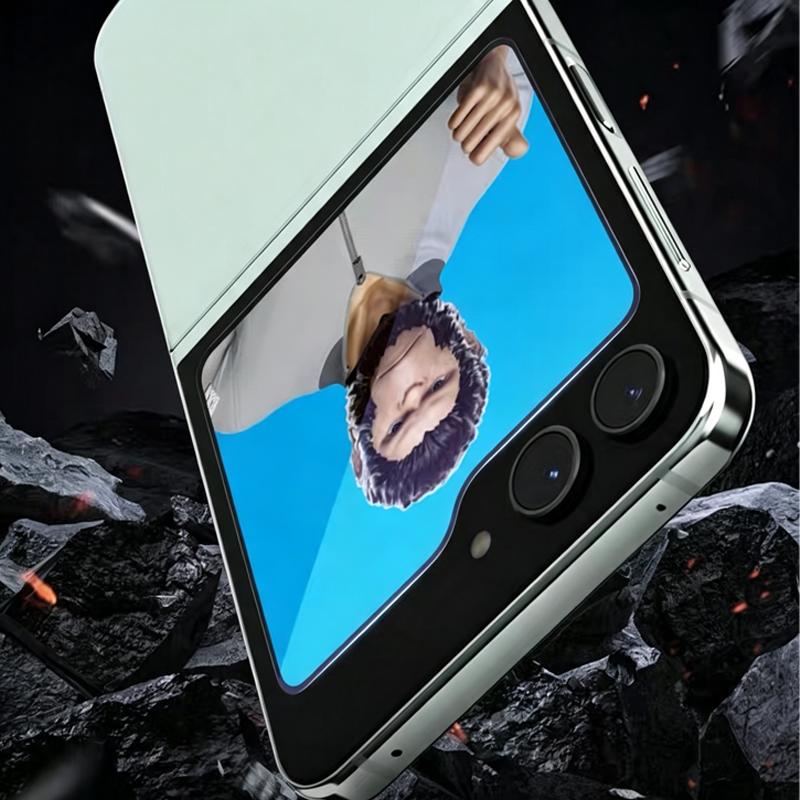 BlueoTempered Glass For Samsung Z Flip 8 Screen Protector for SAMSUNG Z Flip 8