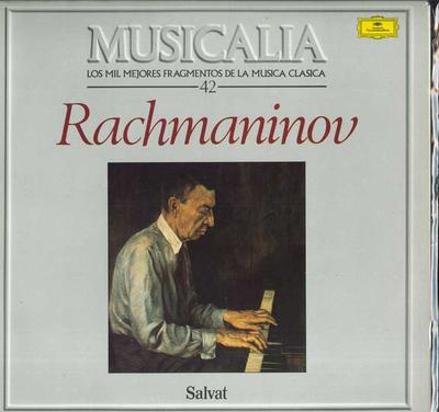 LP Record VARIOUS  Musicalia 42. Rachmaninov 4165411 DEUTSCHE GRAMM 1986 Spain Classical Used