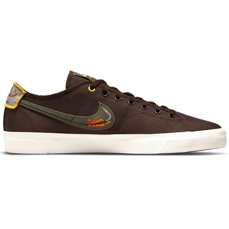 Daan Van Der Linden x Nike Blazer Court SB Barokowy Brąz Buty Unisex Light-Bone Ciemny Siarkowy Średni Oliwkowy CZ5605-200