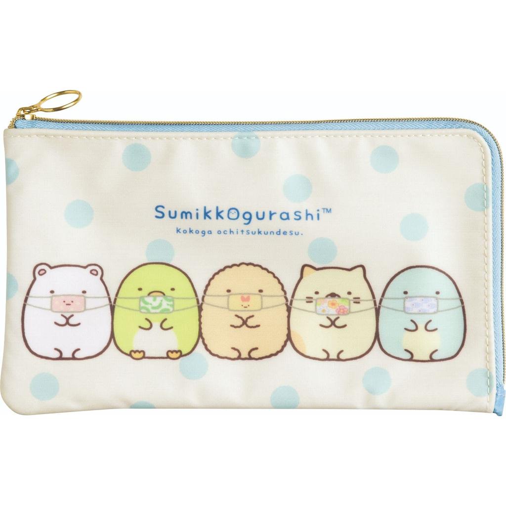 Sumikkogurashi Etiquette Item Mask Pouch KG02904