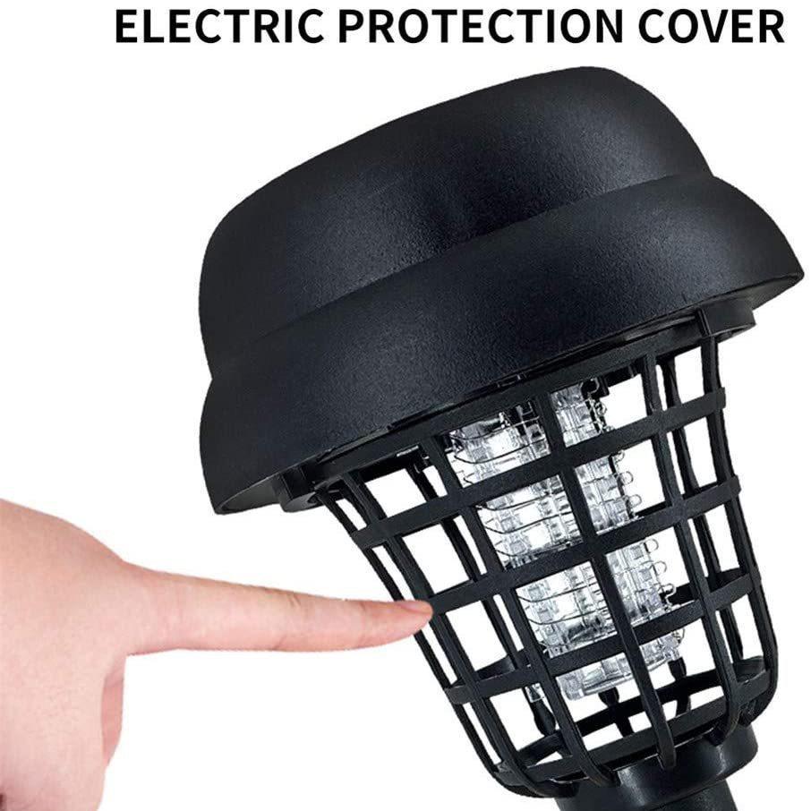 Solar Mosquito Trap, Outdoor Insect Catcher, Mosquito Lamp, Solar-Powered, Fly Killer and Mosquito Catcher, Garden Decorative Light