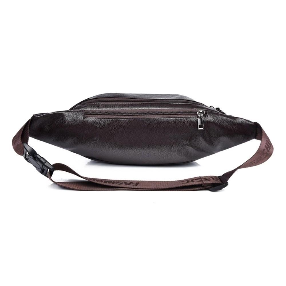 Large Capacity Men Crossbody Bag Waterproof Waist Bag Student Shoulder Bag  Outdoor Sports