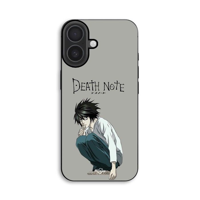 Hülle Für iPhone 18 Anime Death Note Ryuzaki Maniacase schwarz