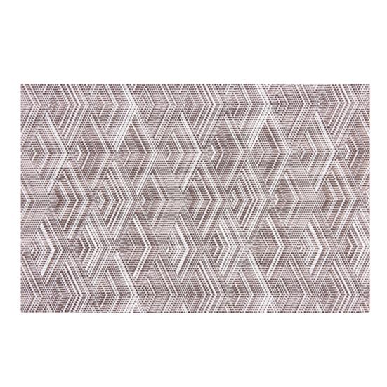PVC Placemats Simple Heat for Dining Table Resistant Table Mats Washable Reusable Stain-proof