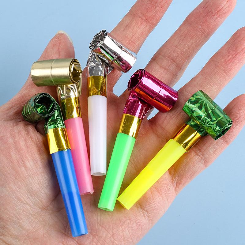 10~50pcs Blowing Dragon Whistle Cheering Props Kids Game Whistle Birthday Supplies Fun Whistle Party Favors Sound Making Toy TMZ