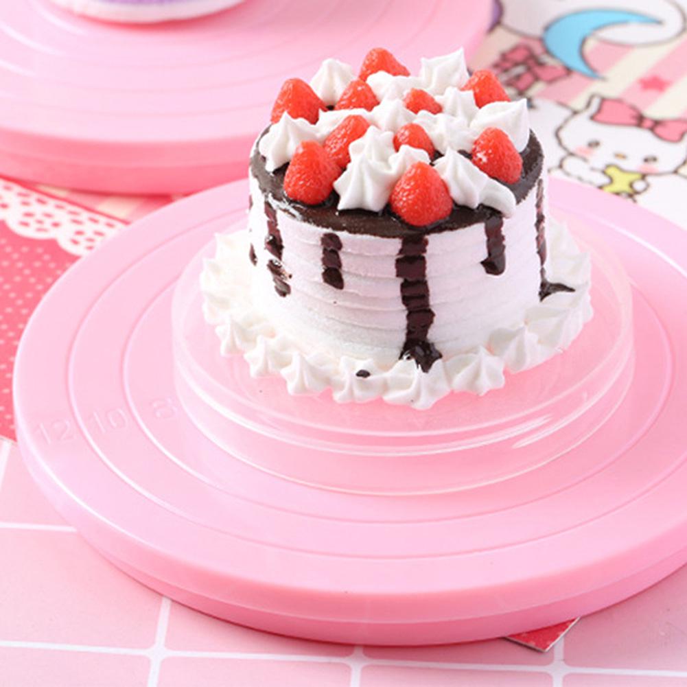 360 degrees Rotating Cake Turntable Stand 14cm Diameter for Cake Decorating Icing