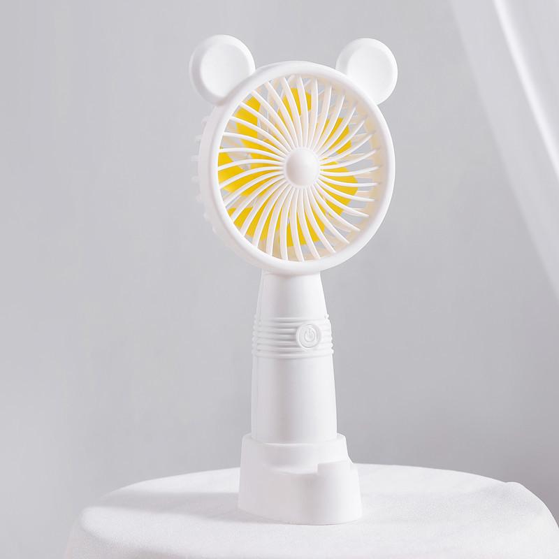 Portable USB Rechargeable Mini Fan for Kids and Students - Cute and Compact Mini