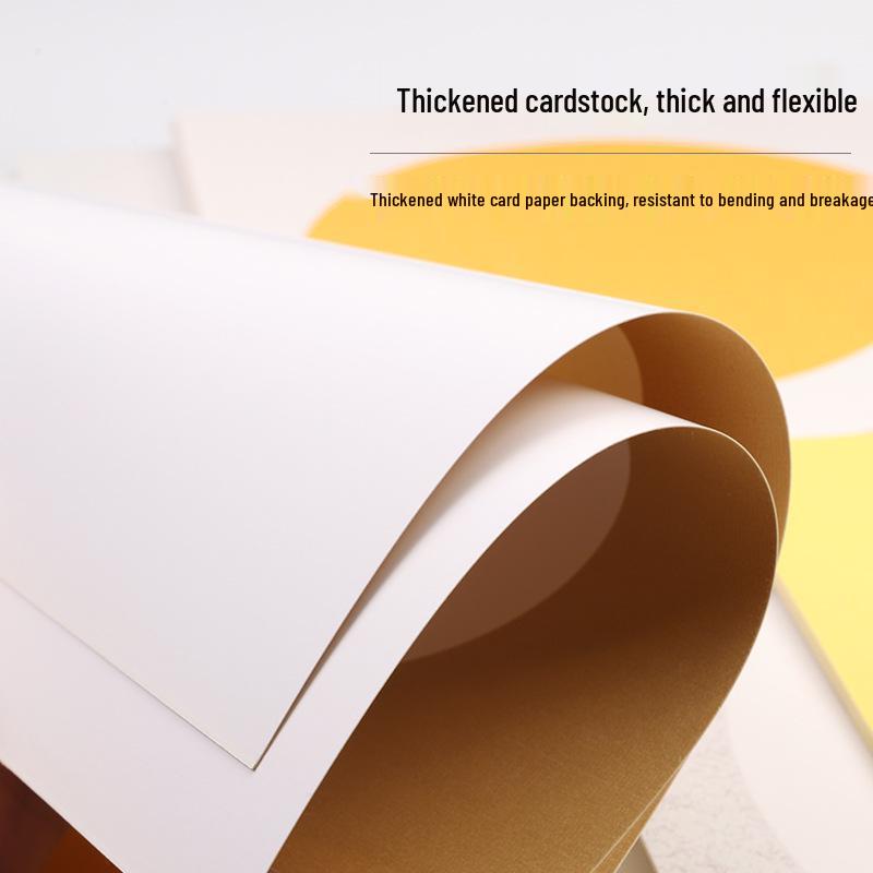 Doufang Xuan Thickened Soft Card, Mirror Surface Blank Drawing Paper for Calligraphy & Freehand Painting