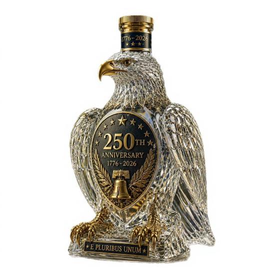 Eagle Whiskey Glass Decanter 350ml 250th Anniversary Eagle Shaped Glass A
