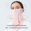 Gobygo 1Pcs Upf50+ Summer Sun Mask Breathable Uv-Protective Neck Mask Outdoor Cycling And Mountain Climbing Sports Men Women