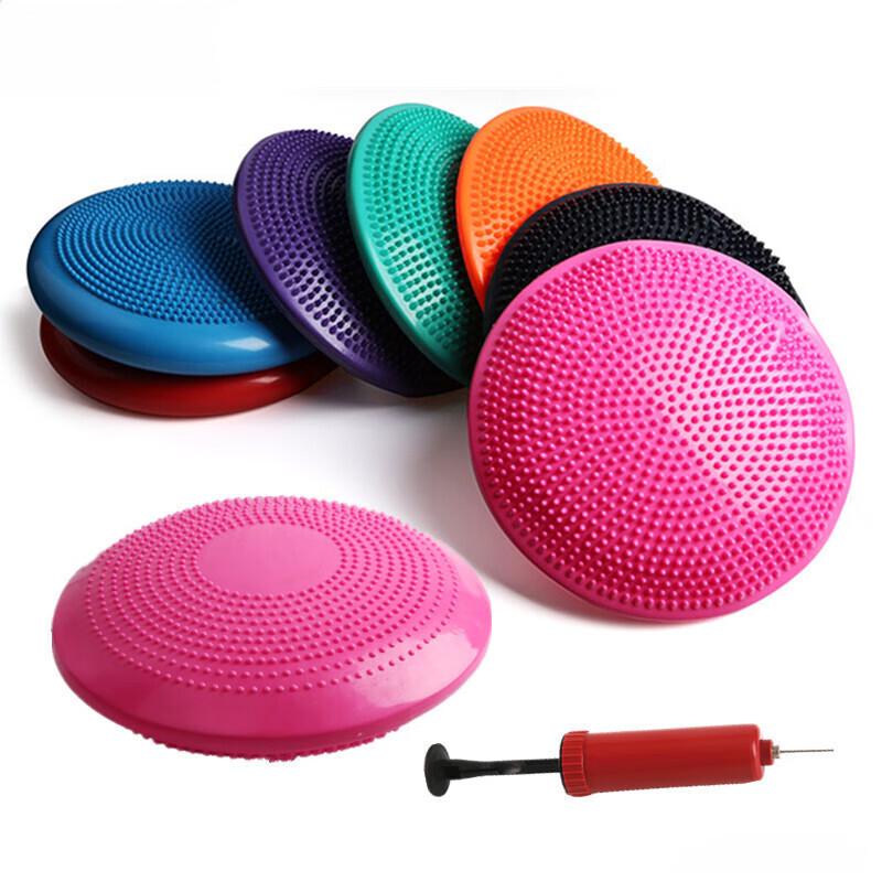 Yoga Balance Kissen und Massagematte