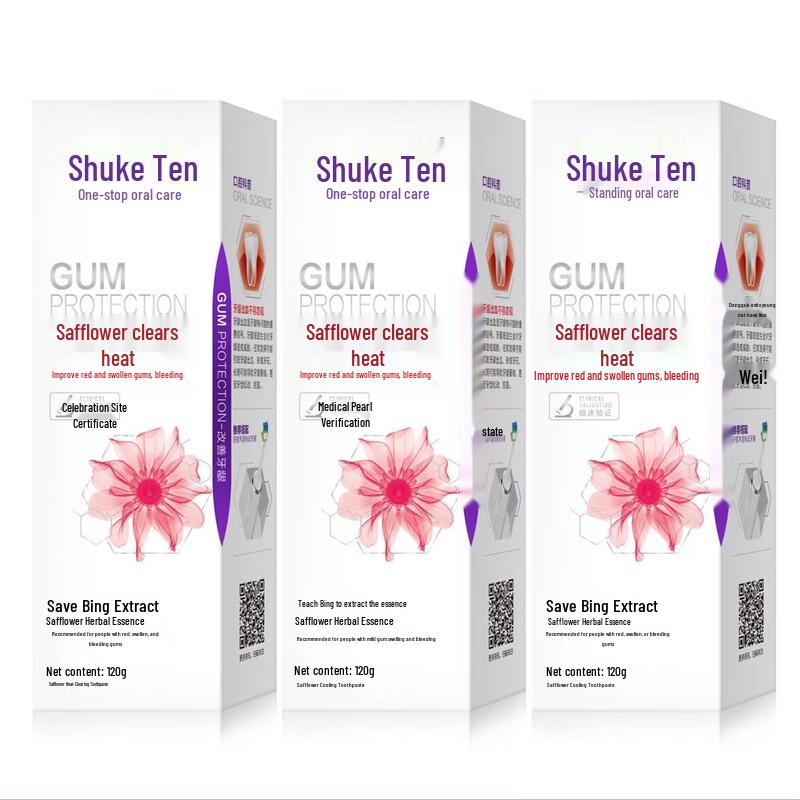 

Shuke Safflower Wintergreen Mint Toothpaste