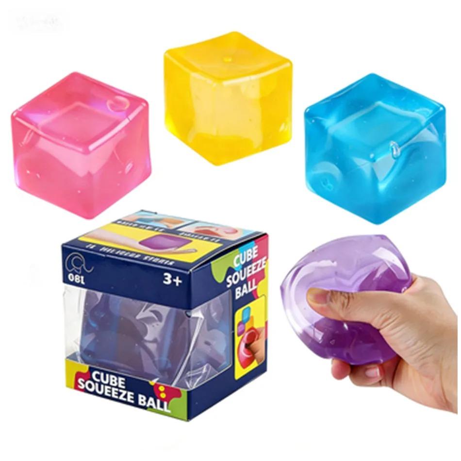 Nice Cube Sensory Stress Reliever Fidget Tool For Anxiety & Focus Desk Sensory Cube For Adults Cube Party Gift