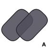 Electrostatic Adsorption Film Car Mesh Sun Visor Side Anti-ultraviolet Insulation Heat Protection Translucent Black Sun N8W1