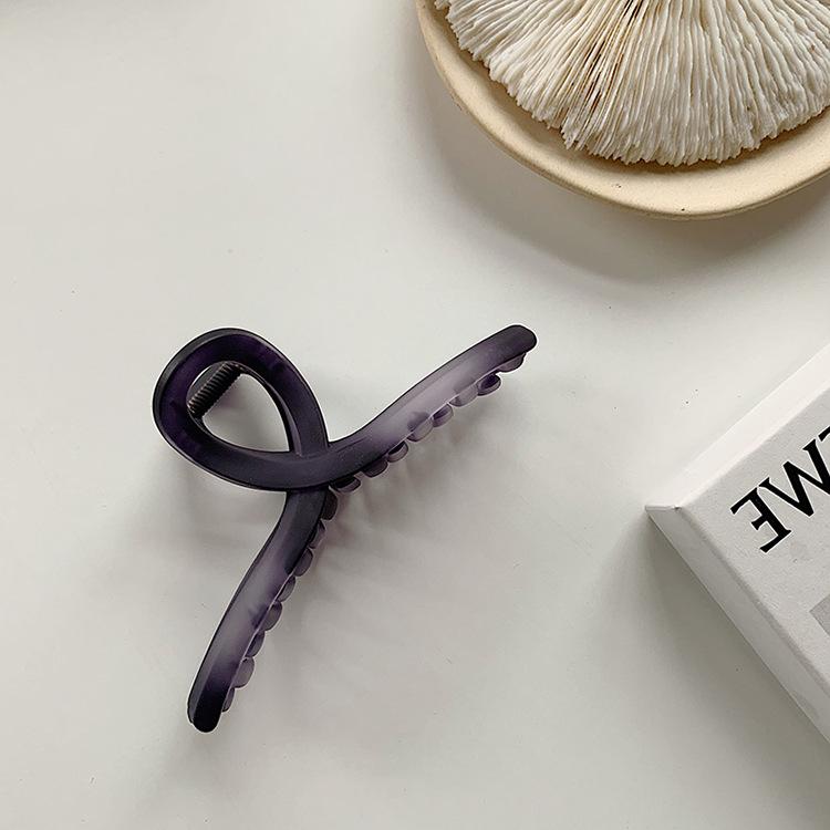 

Шикарная французская янтарная матовая заколка для волос для пучка - качество знаменитостей