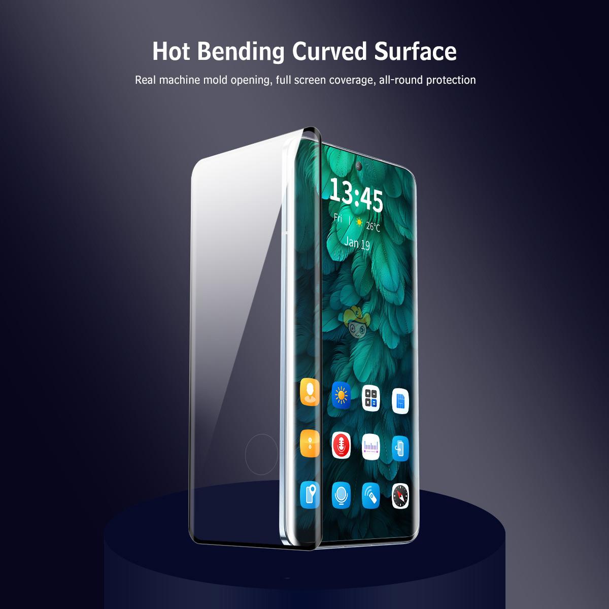 

For OnePlus 13 Tempered Glass ENKAY HAT PRINCE 3D Curved Clear Screen Protector Ultrasonic Fingerprint Unlock Transparent