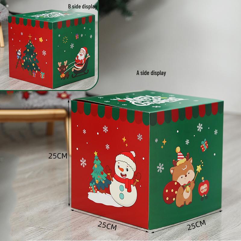 Sada dárkových krabic Vánoční stromek: Stojan na ozdoby a slavnostní balení