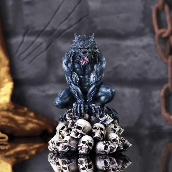 Figurine Loup-Garou Ombre de la Lune - Nemesis Now - 15cm - Décoration Intérieure Gothique