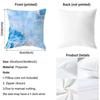 Elegant White Marble Pattern Cushion Cover Premium Comfort Reversible Pillow Cove -Two In One Design For Any Room & Car Interior