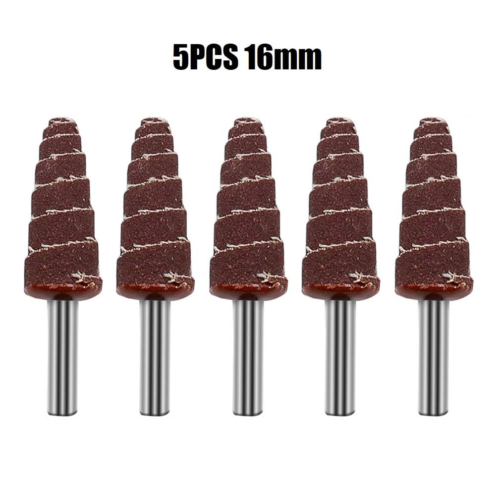 6mm Shank Grinding Head Flap Wheels For Drill Polishing Sanding