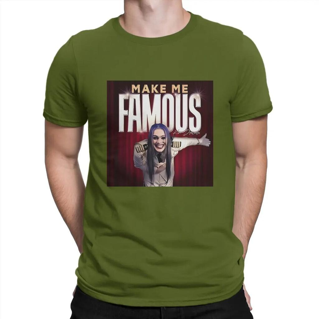 Make Me Famous Különleges póló K-Kim Draculas alkalmi póló Legújabb póló felnőtteknek