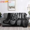 Jcvd Logo B&W Jean Claude Van Damme Ultra-Soft Blanket Quilt Winter Sofa Cover Bed Covers