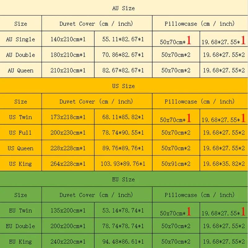 Persönliches Individuelles 3D-Druck Dreiteiliges Bettwäsche-Set Modischer Artikel für Kinder oder Erwachsene für Betten Bettbezüge Kissenbezüge Geschenk