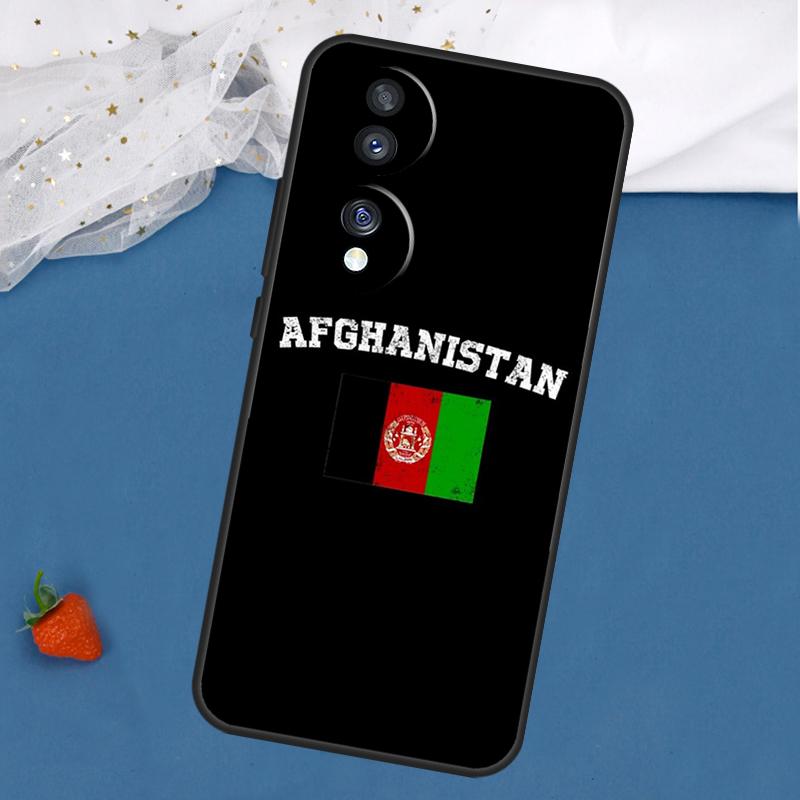 Afghan Afghanistan Flag Banner Case For Honor Magic 8 7 5 6 Pro 200 400 50 70 90 Lite Win RT X8c X8b X9a X9b X9c X9d Cover