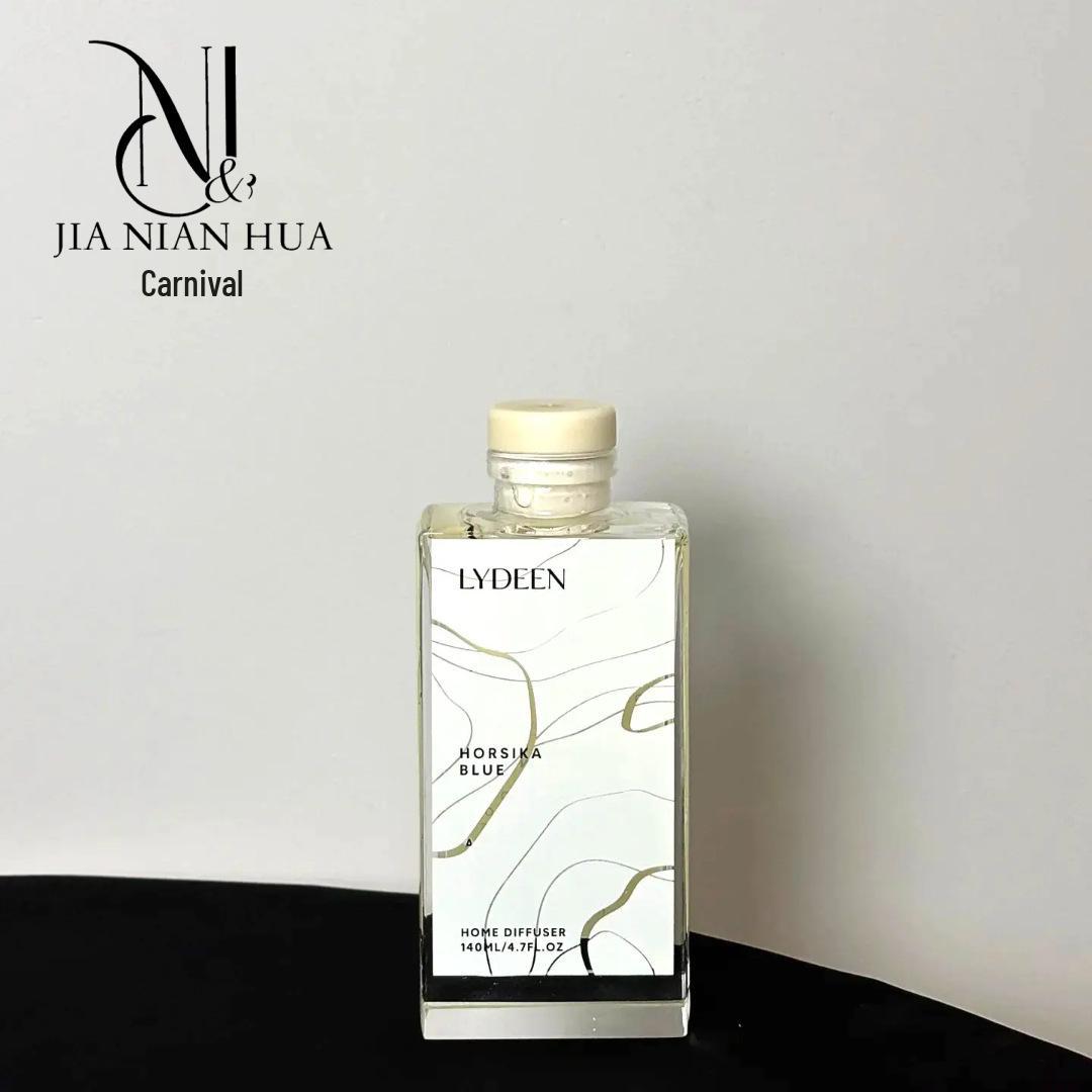 Premium Flat Square Flameless Aroma Diffuser Bottle with Sticks