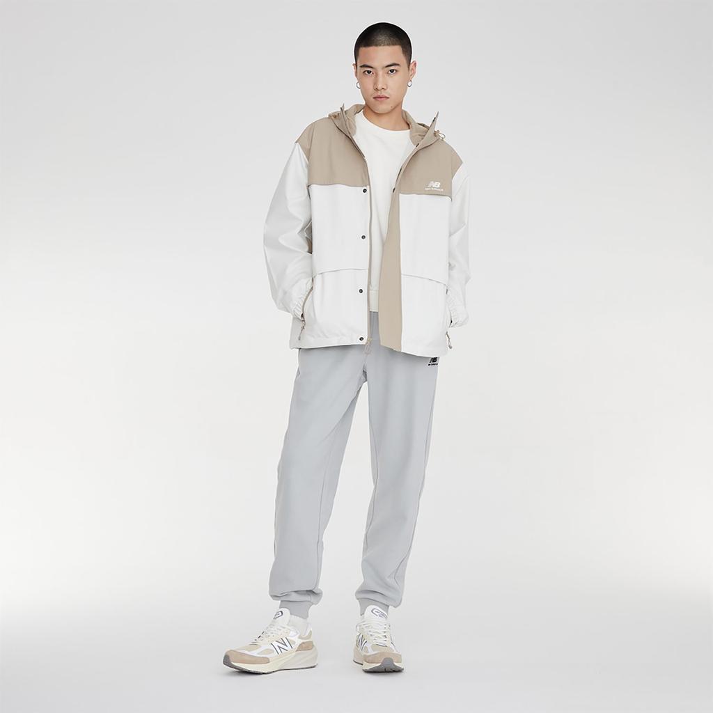 New Balance Jackets Men's Khaki Hooded Moderate Other AMJ33359-BNN