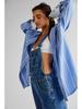 Casual Washed Loose Denim Overalls for Women