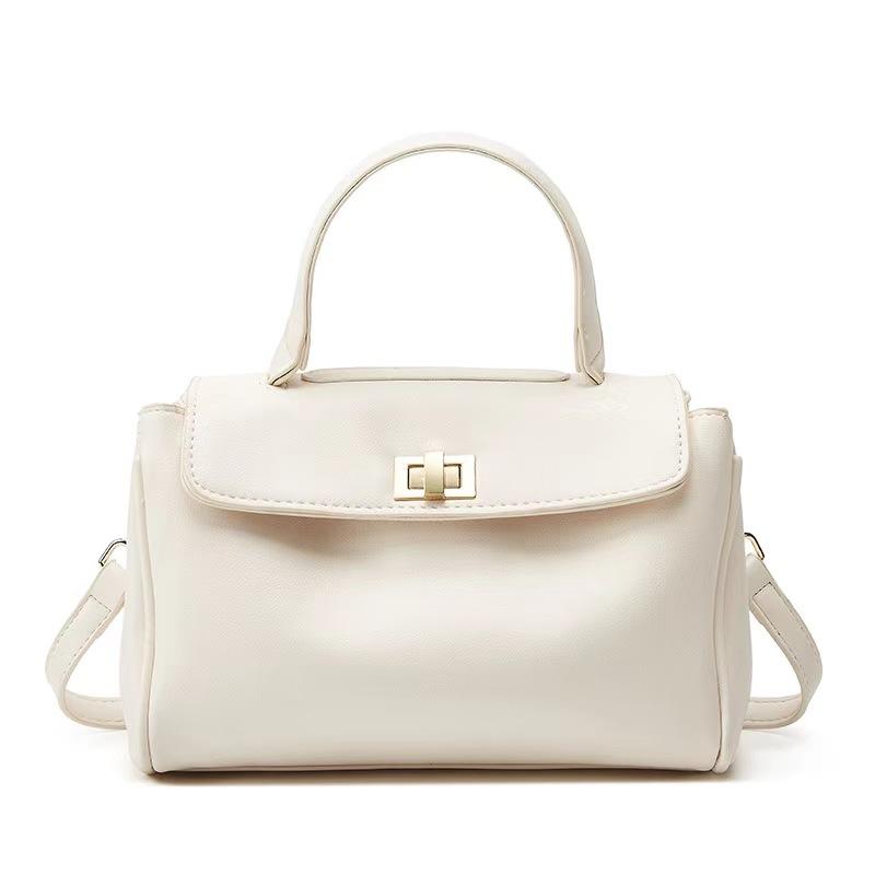 New Top Handle Crossbody Bag for Women Vintage Oil Wax Leather Shoulder Bag Small Luxury Designer Satchel Handbag