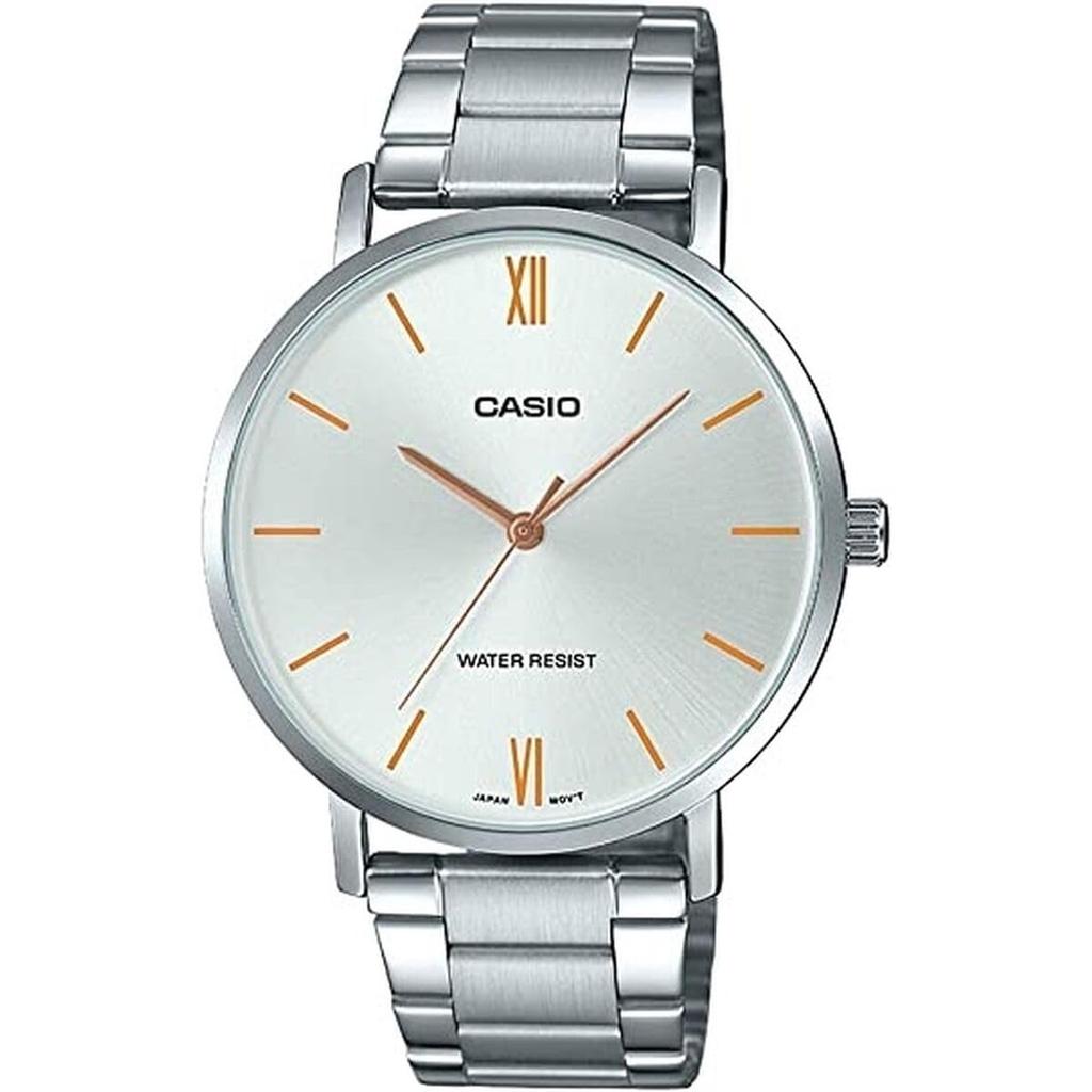 CASIO Men's Analog Stainless Steel Watch MTP-VT01D-7B