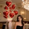 10pcs Transparent Bubble Balloon Set Birthday Wedding Valentine's Day Balloons  Gift