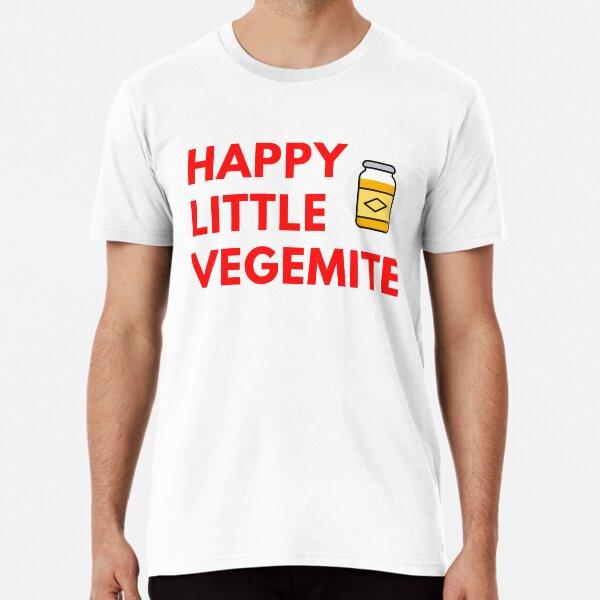 

Vegemite kid-happy little vegemite print Pre S to 5XL Made in the AU/USA T-Shirt L