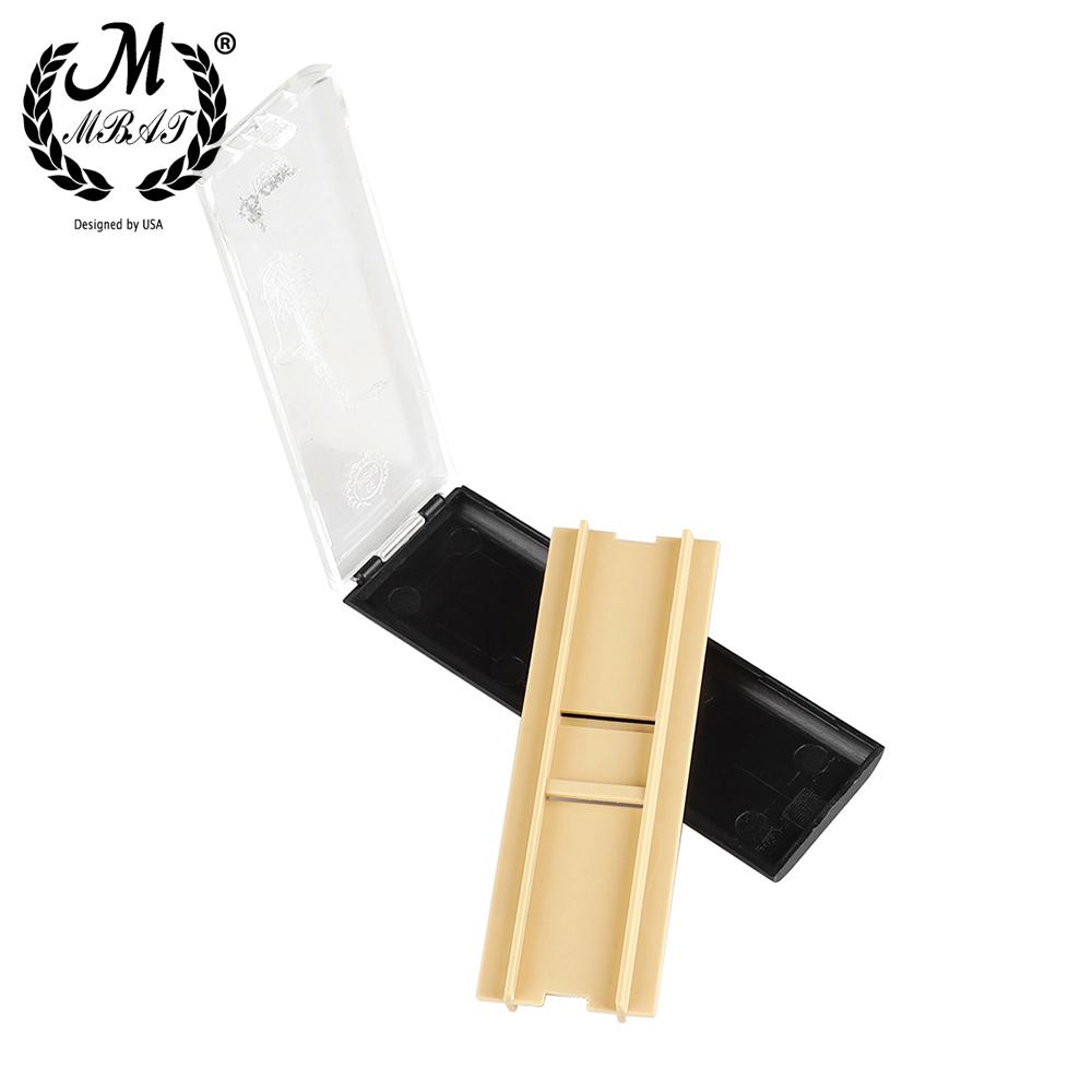 M MBAT Two pcs Portable Sax Reed Box Clarinet Reed Protection Box General Tools for Saxophone Music Instrument Accessories Hold