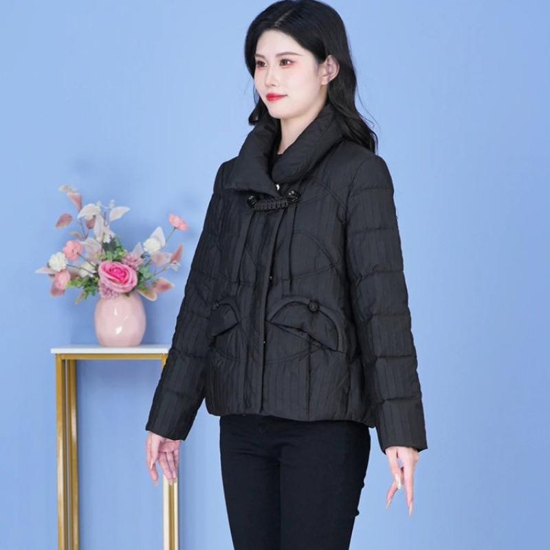 Women's New Short Winter Small Loose Warm Thickened Coat Women