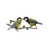Metal Bird Home Garden Display with Color Finish and Branch Mount for Yard Fence Tree and Balcony Styling for Home Use
