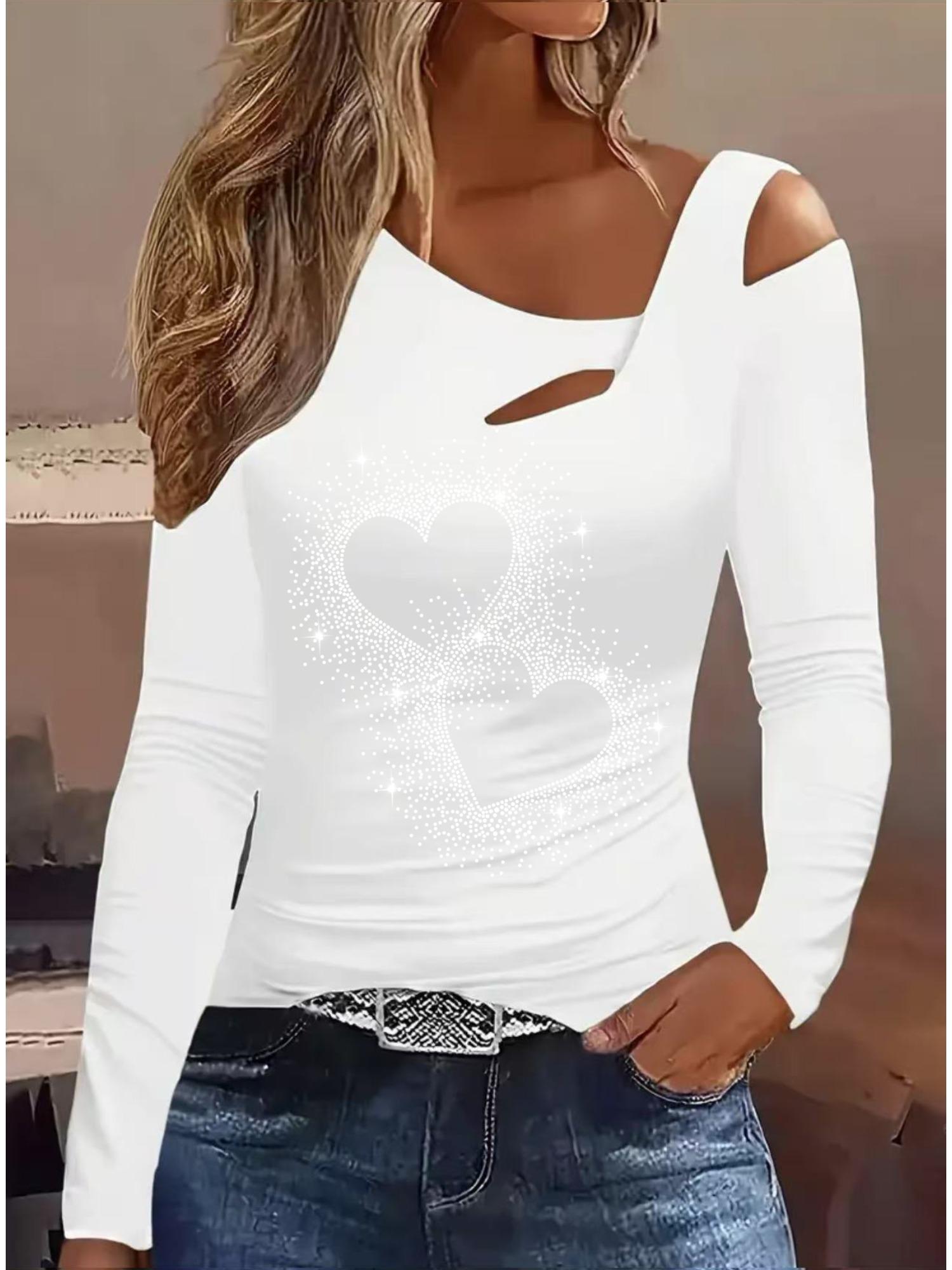 

Женский новый повседневный топ с длинным рукавом, футболка, блузка XXL белый