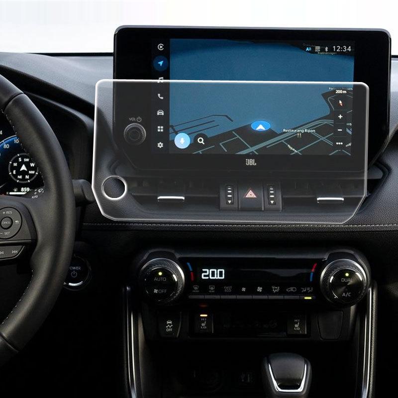Tempered Glass Screen Protector For Toyota RAV4 2023 2024 10.5 Inch Car Infotainment Radio GPS Navigation Lcdscreen Inteior