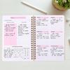 A5 Korean Stationery Agenda Planner Notebook Diary Weekly Goal Habit Schedules Organizer Student School Office Notepad
