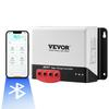 VEVOR Controler de Încărcare Solară MPPT 50A, Intrare DC Automată 12V / 24V, Regulator Încărcător Panou Solar cu Modul Bluetooth