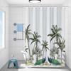 Polyester Shower Curtain Set