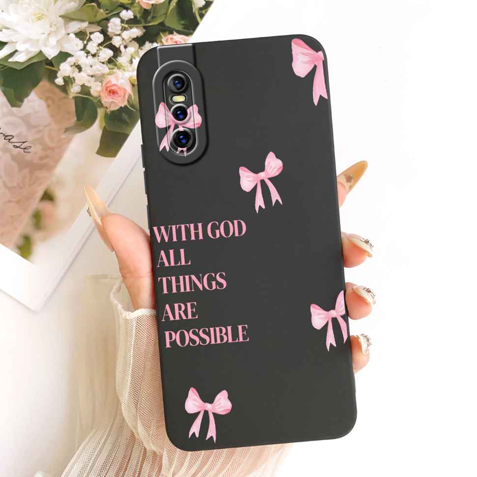Für Vivo V15 Pro 2019 Hülle Vivo1818 Silikon Weich Niedliche Katze Hase Bemalte Rückseite Für Vivo V 15 V15 Pro Hüllen Fundas Coque